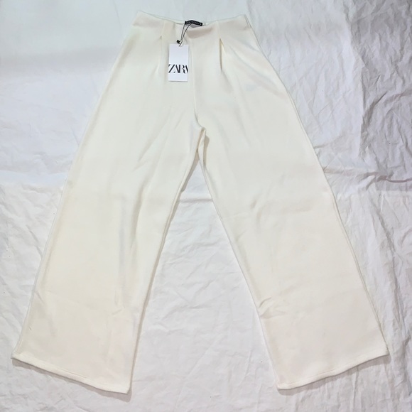 Zara cream knit pants - Picture 10 of 12